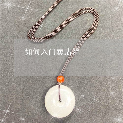如何入门卖翡翠/2023040396048 如何入门卖翡翠/2023040396048