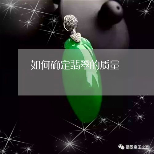 如何确定翡翠的质量/2023042030481