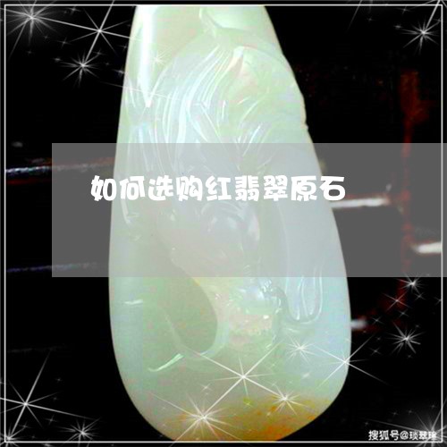 如何选购红翡翠原石/2023042048450 如何选购红翡翠原石/2023042048450