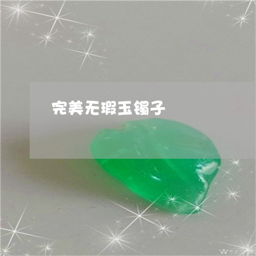 完美无瑕玉镯子/2023040339385