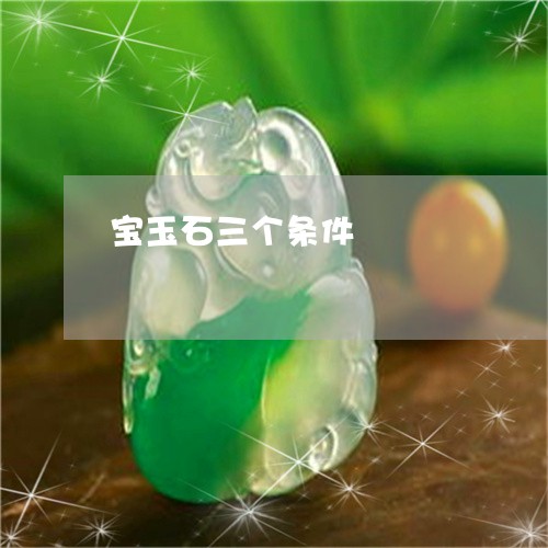 宝玉石三个条件/2023040319394