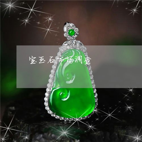宝玉石市场调查/2023040339572 宝玉石市场调查/2023040339572