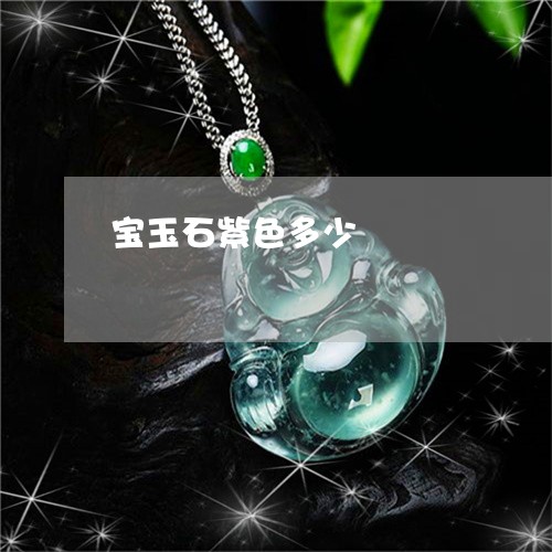 宝玉石紫色多少/2023040373806 宝玉石紫色多少/2023040373806
