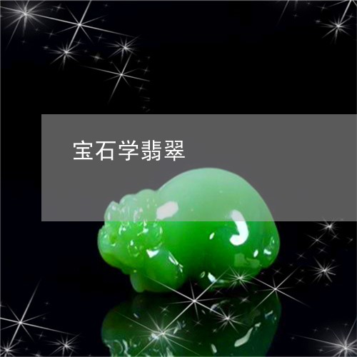 宝石学翡翠/2023071551604