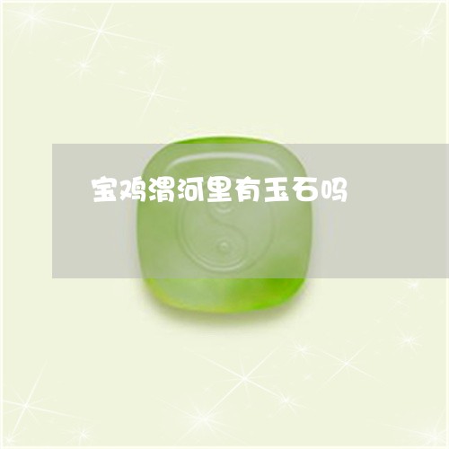宝鸡渭河里有玉石吗/2023042114826