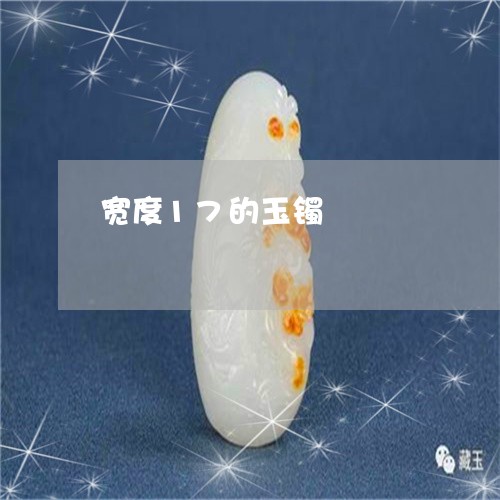宽度17的玉镯/2023040270514
