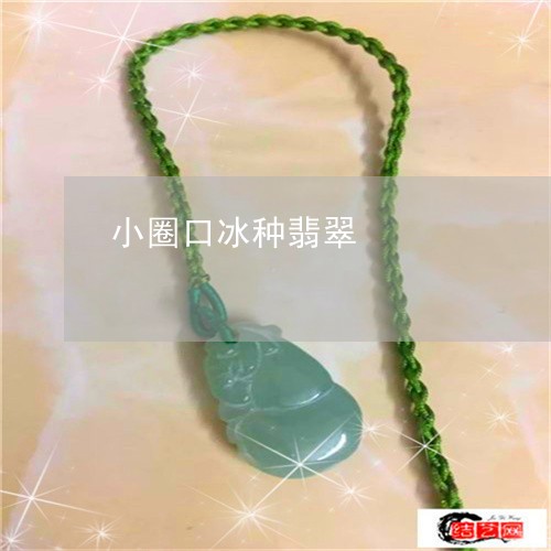 小圈口冰种翡翠/2023040318271 小圈口冰种翡翠/2023040318271