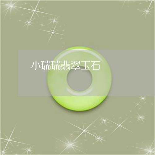 小瑞瑞翡翠玉石/2023040348363