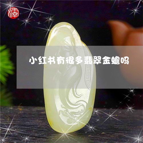 小红书有很多翡翠金蟾吗/2023061879503