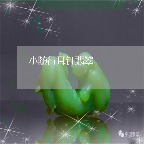小随行耳钉翡翠/2023040318363
