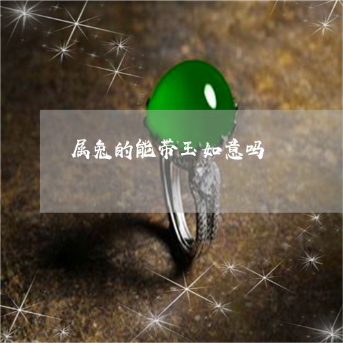 属兔的能带玉如意吗/2023042084804