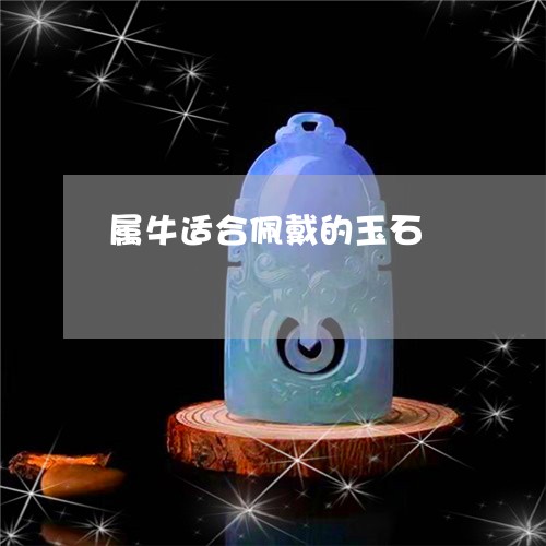 属牛适合佩戴的玉石/2023042016146