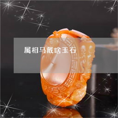 属相马戴啥玉石/2023040346147 属相马戴啥玉石/2023040346147