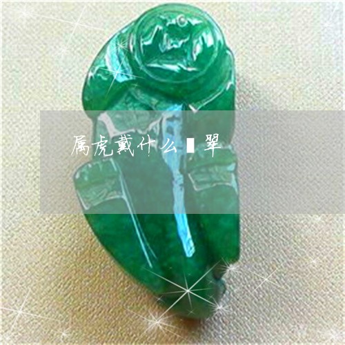 属虎戴什么翡翠/2023040349489