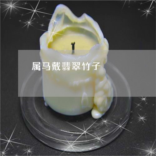 属马戴翡翠竹子/2023040230624 属马戴翡翠竹子/2023040230624