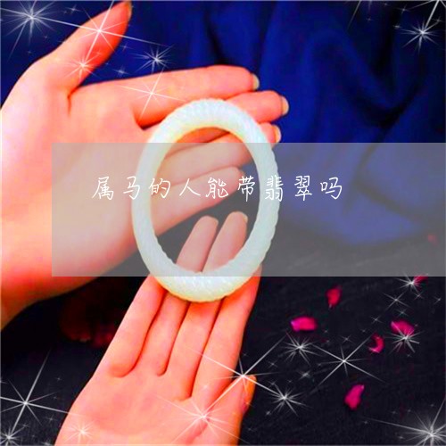 属马的人能带翡翠吗/2023042014937