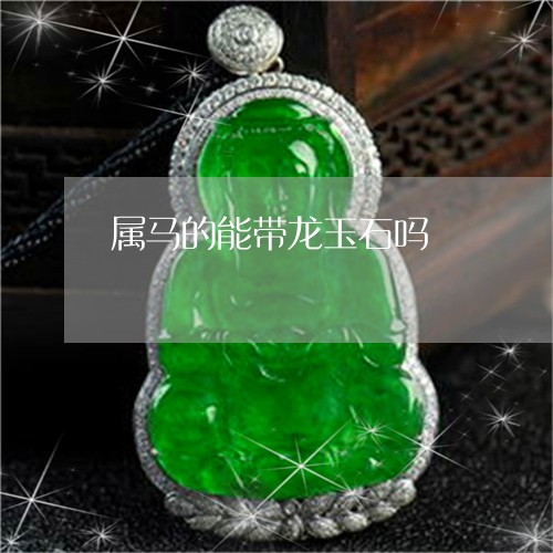 属马的能带龙玉石吗/2023042060360 属马的能带龙玉石吗/2023042060360