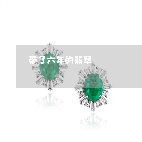 带了六年的翡翠/2023040384826 带了六年的翡翠/2023040384826