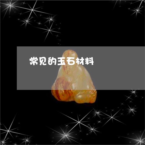 常见的玉石材料/2023040366735 常见的玉石材料/2023040366735