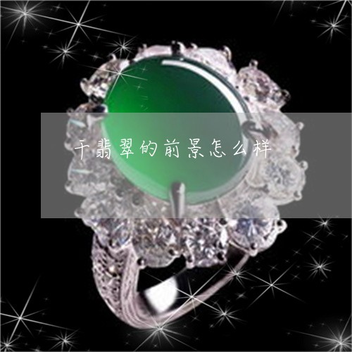 干翡翠的前景怎么样/2023042003926