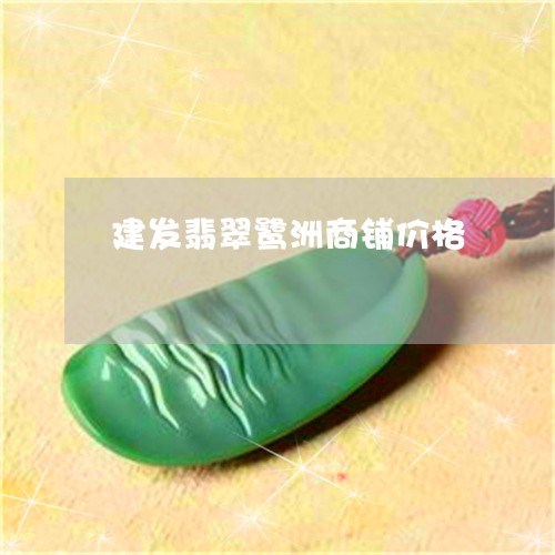 建发翡翠鹭洲商铺价格/2023022186141