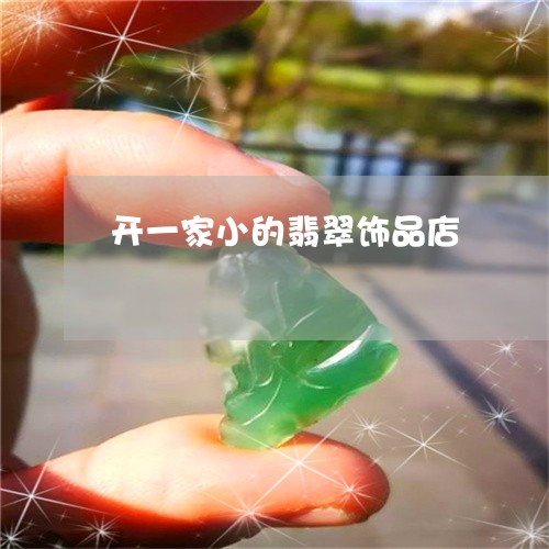 开一家小的翡翠饰品店/2023022125269 开一家小的翡翠饰品店/2023022125269