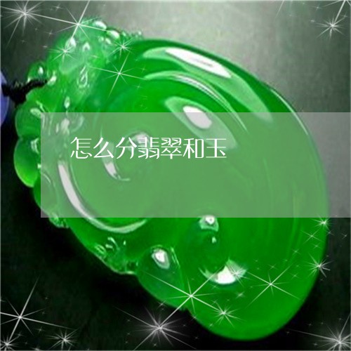 怎么分翡翠和玉/2023040296036