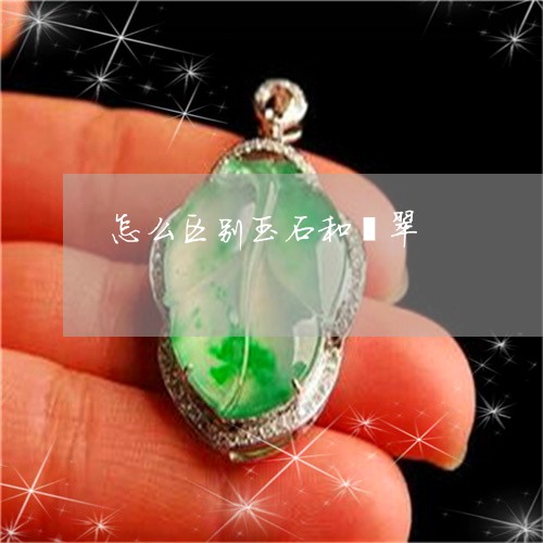 怎么区别玉石和翡翠