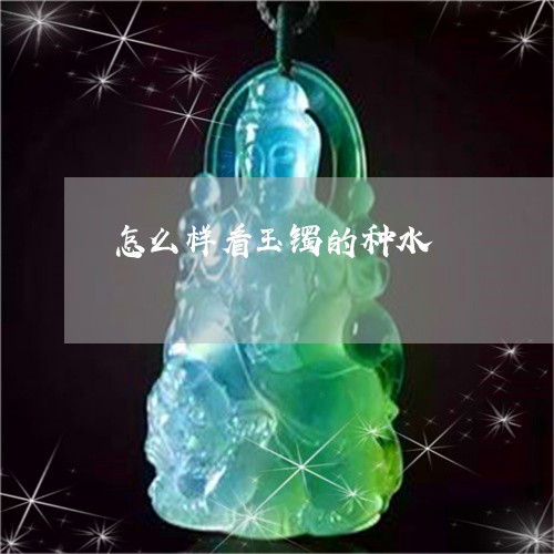 怎么样看玉镯的种水