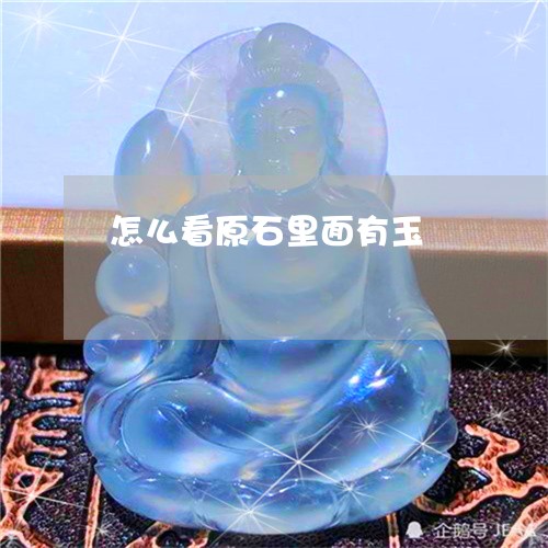怎么看原石里面有玉
