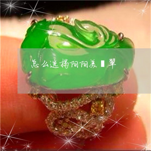 怎么选揭阳阳美翡翠