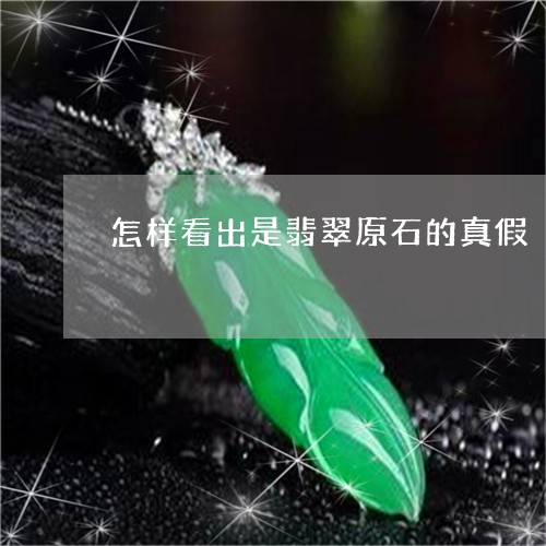怎样看出是翡翠原石的真假/2023061919271