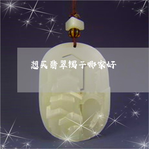 想买翡翠镯子哪家好 想买翡翠镯子哪家好