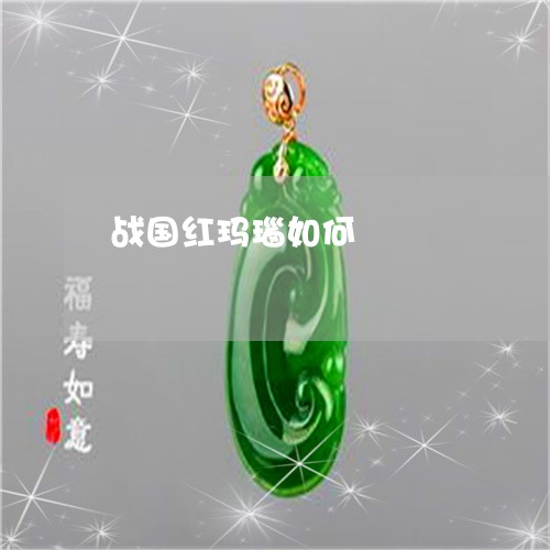 战国红玛瑙如何/2023040157461 战国红玛瑙如何/2023040157461