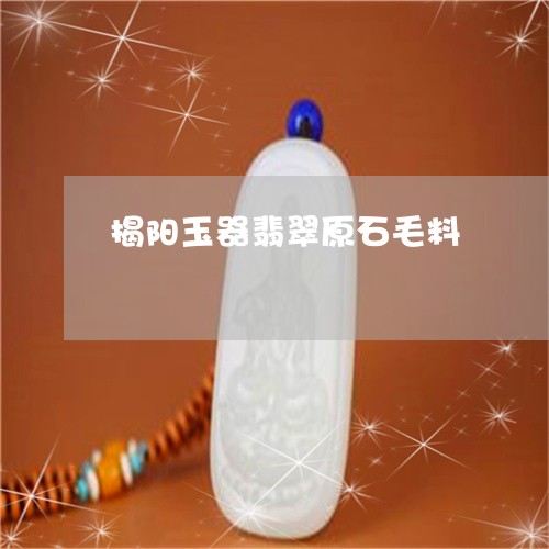 揭阳玉器翡翠原石毛料/2023022130605 揭阳玉器翡翠原石毛料/2023022130605