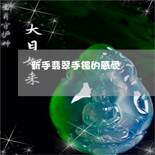 新手翡翠手镯的感受 新手翡翠手镯的感受