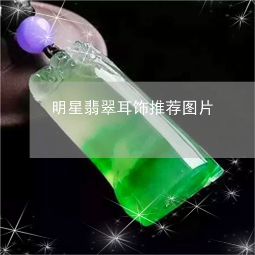 明星翡翠耳饰推荐图片/2023061715169