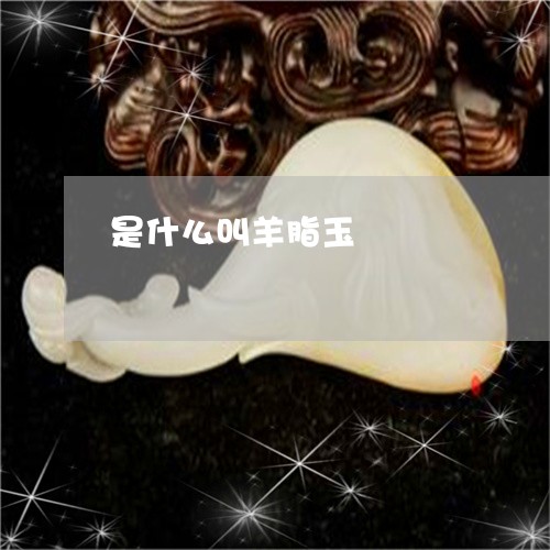 是什么叫羊脂玉/2023033127350