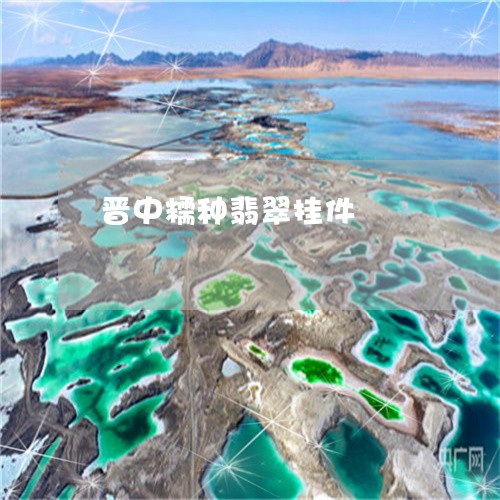 晋中糯种翡翠挂件/2023032016249