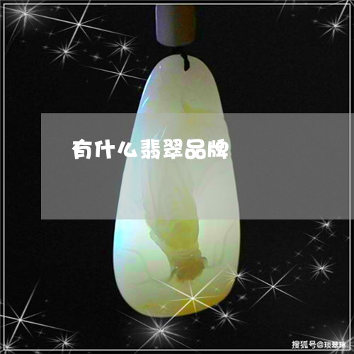 有什么翡翠品牌/2023040127160 有什么翡翠品牌/2023040127160