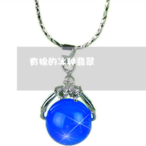 有棉的冰种翡翠/2023040152694 有棉的冰种翡翠/2023040152694
