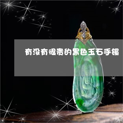 有没有很贵的黑色玉石手镯/2023062929068