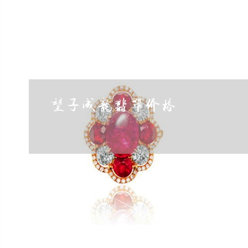 望子成龙翡翠价格/2023031965047 望子成龙翡翠价格/2023031965047