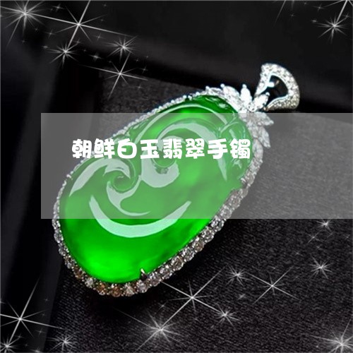 朝鲜白玉翡翠手镯/2023031911694 朝鲜白玉翡翠手镯/2023031911694