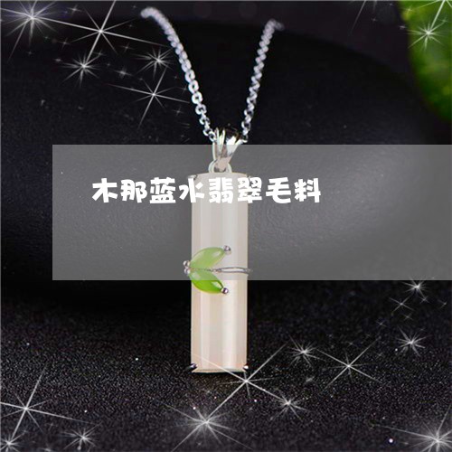 木那蓝水翡翠毛料/2023031984169