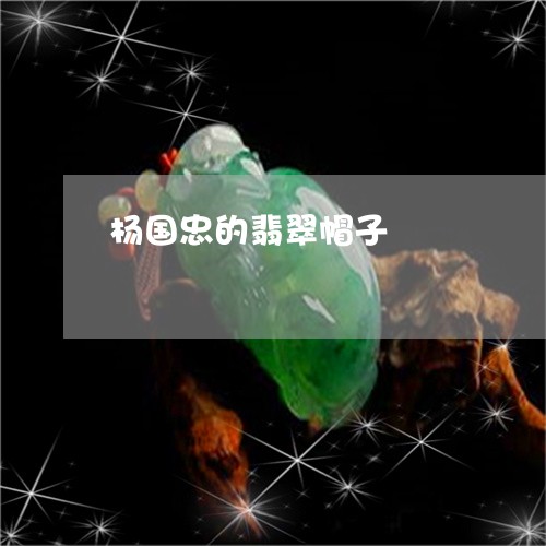 杨国忠的翡翠帽子/2023031951726 杨国忠的翡翠帽子/2023031951726