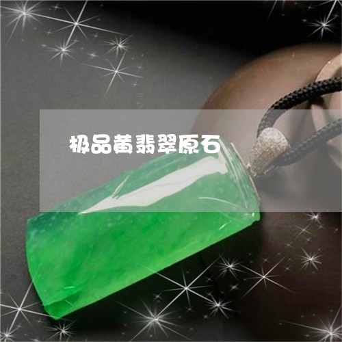 极品黄翡翠原石/2023040118371 极品黄翡翠原石/2023040118371