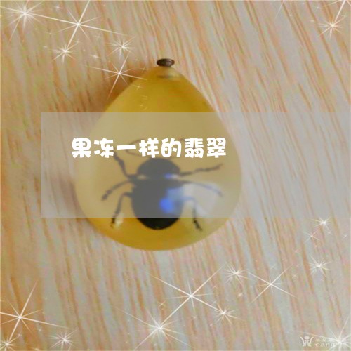 果冻一样的翡翠/2023040196925 果冻一样的翡翠/2023040196925