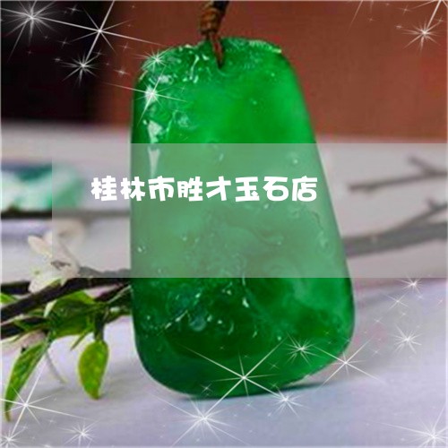 桂林市胜才玉石店/2023032050691 桂林市胜才玉石店/2023032050691