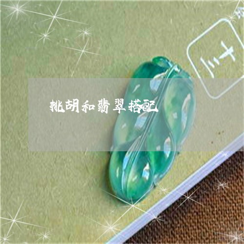 桃胡和翡翠搭配/2023040173794